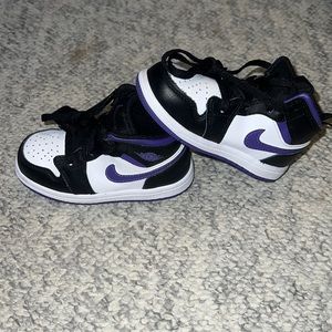 Air Jordan 1 Mid Retro “Dark Iris” Toddler